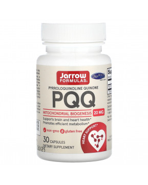 Jarrow Formulas, пирролохинолинхинон, 20 мг, 30 капсул
